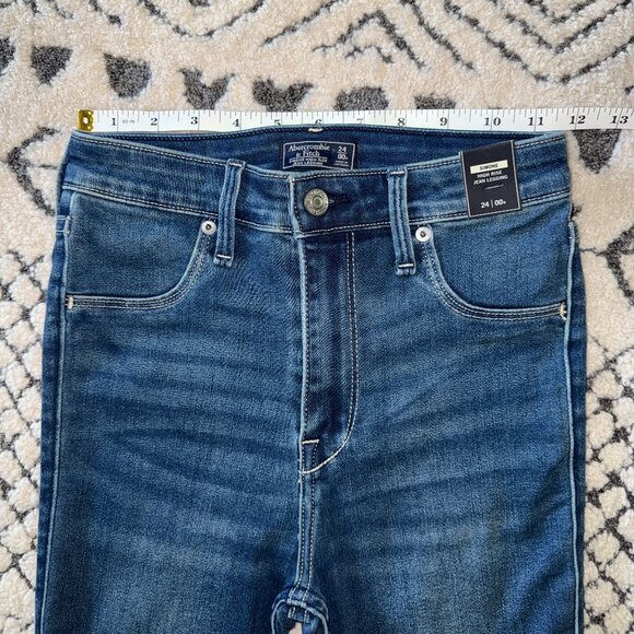Women's Abercrombie & Fitch Simone High Rise Jean Legging NWT Size 24 - Picture 4 of 9
